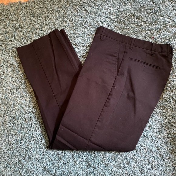 David Taylor Pants Mens David Taylor Dress Pants In Black Size